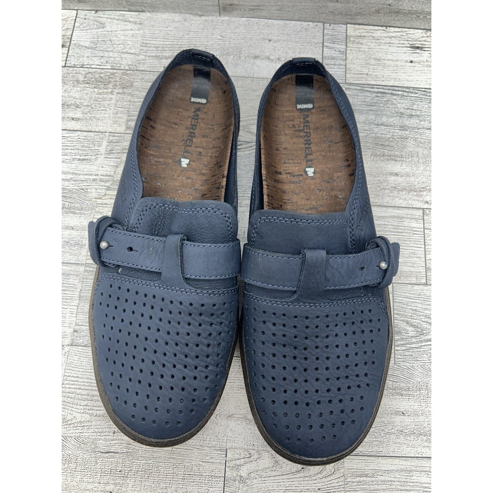 Women's Merrell Around Town Slip On Air Navy J03700 Size US 6.5 EU 37 - Picture 7 of 11